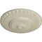 Ekena Millwork Lyon Ceiling Medallion (Fits Canopies up to 3 5/8"), Hand-Painted Clear Yellow, 23 1/2"OD x 3 1/4"P CM23LYCYF - alternate 2